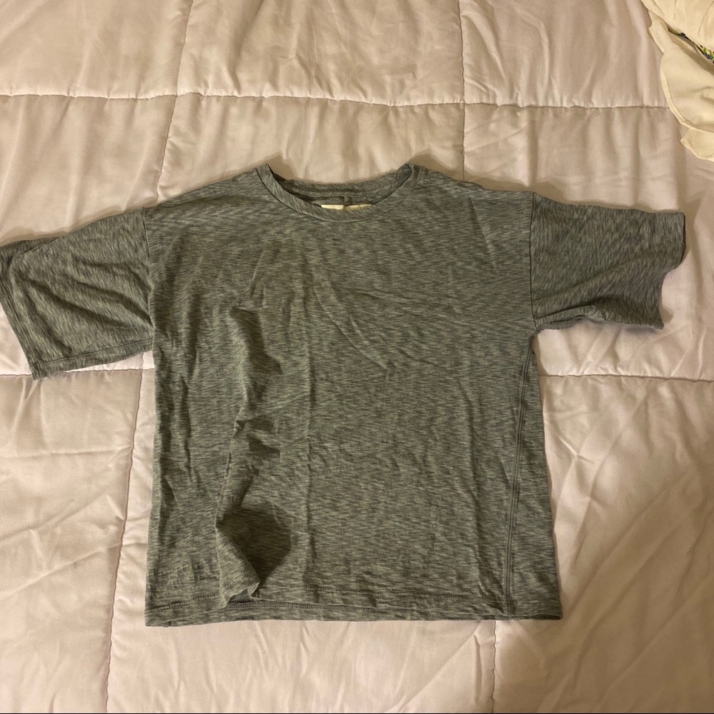 Outdoor Voices Workout Tee Gray Size S